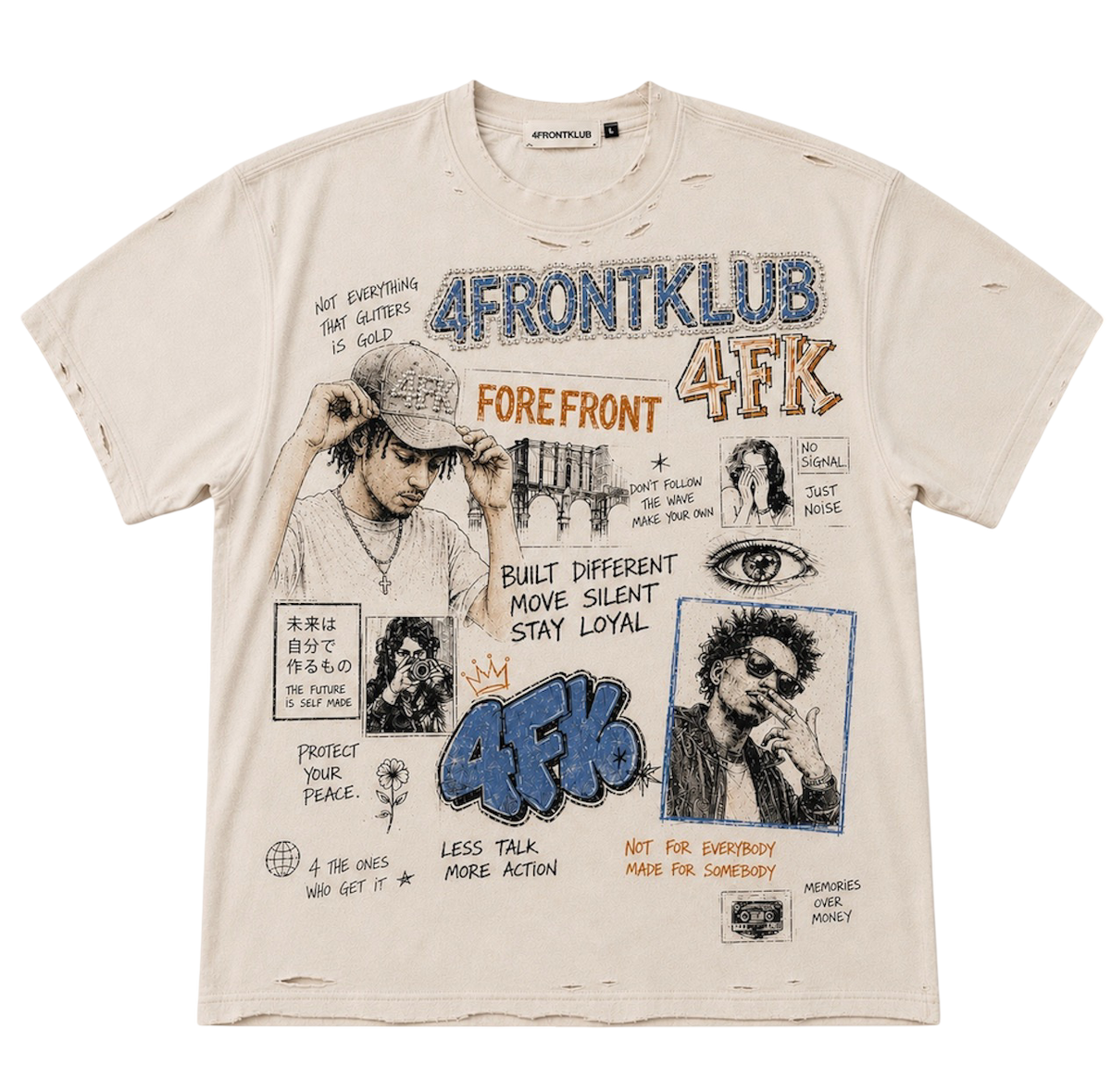 4FK Built Different Tee (PRE-ORDER)