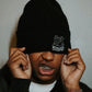 4FK BLACK BEANIE
